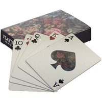 Moody Floral Playing Cards – 54 Card Watercolor Floral Deck, Primitives by Kathy