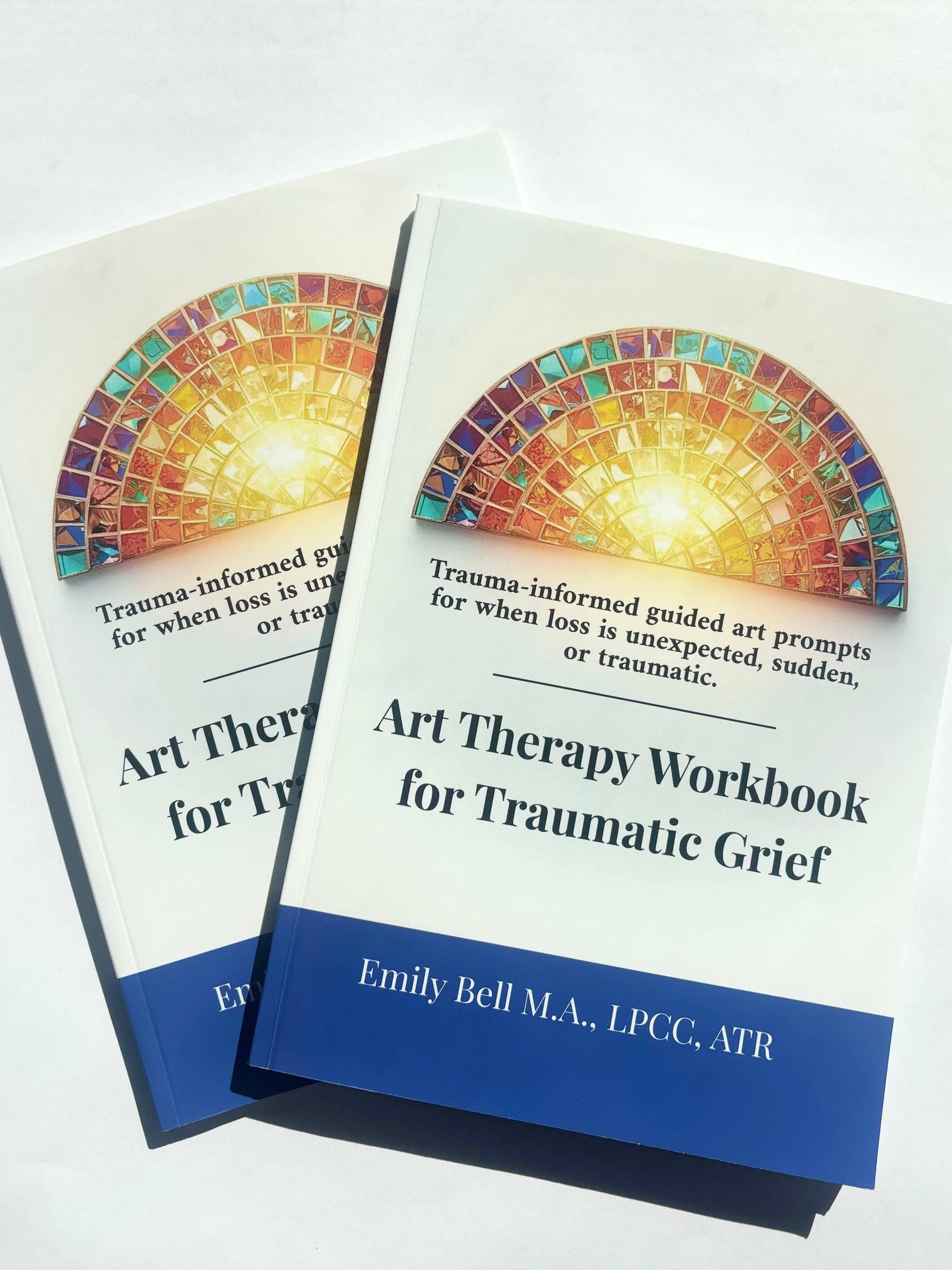 Art Therapy Workbook for Traumatic Grief & Sudden Loss, Guided Art Therapy, Reflection & Mindfulness Workbook
