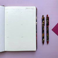 ArtClick Pen, Lush – (Single Pen) Soft Touch Click Ballpoint Pen .5mm Black Ink, BV by Bruno Visconti
