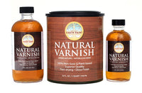 Natural Varnish – 8 oz Non-Toxic Gloss Finish Protective Sealant, by Natural Earth Paint