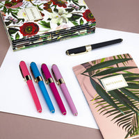 Monaco Black Ballpoint Pen (Single Pen) – Soft Touch 0.5mm Black Ink, BV by Bruno Visconti