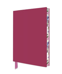 Artisan Pink Journal by Flame Tree, Lined PU Leather Flexi-Bound Journal with Decorative Edges