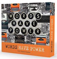 Words Have Power Puzzle – 1000 Piece Jigsaw Puzzle (27.5 x 19.5 in)