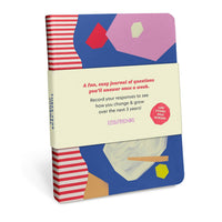 3-Year Journal – Weekly Guided Reflection & Personal Growth Q&A Journal - 4.75 x 6 Inch