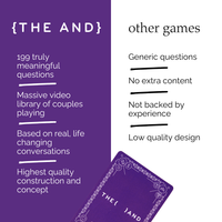 {THE AND} Self Edition Card Game – 199 Thought-Provoking Questions for Self-Reflection & Meaningful Conversations