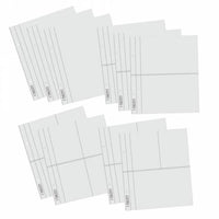 Simple Stories Green 6x8 SN@P! Flipbook – 10 Pocket Page Scrapbook Album