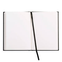 Small Hardcover Sketchbook – 5.5 x 8 Inch Black Sketchbook with Acid-Free Paper