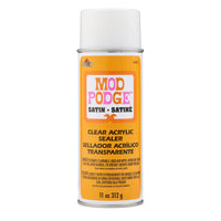 Mod Podge Clear Acrylic Sealer – Satin Finish Spray (11 oz)