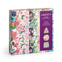 Liberty Origami Treasure Box Kit, 78 Double-Sided Papers & Instructions for 3 Designs