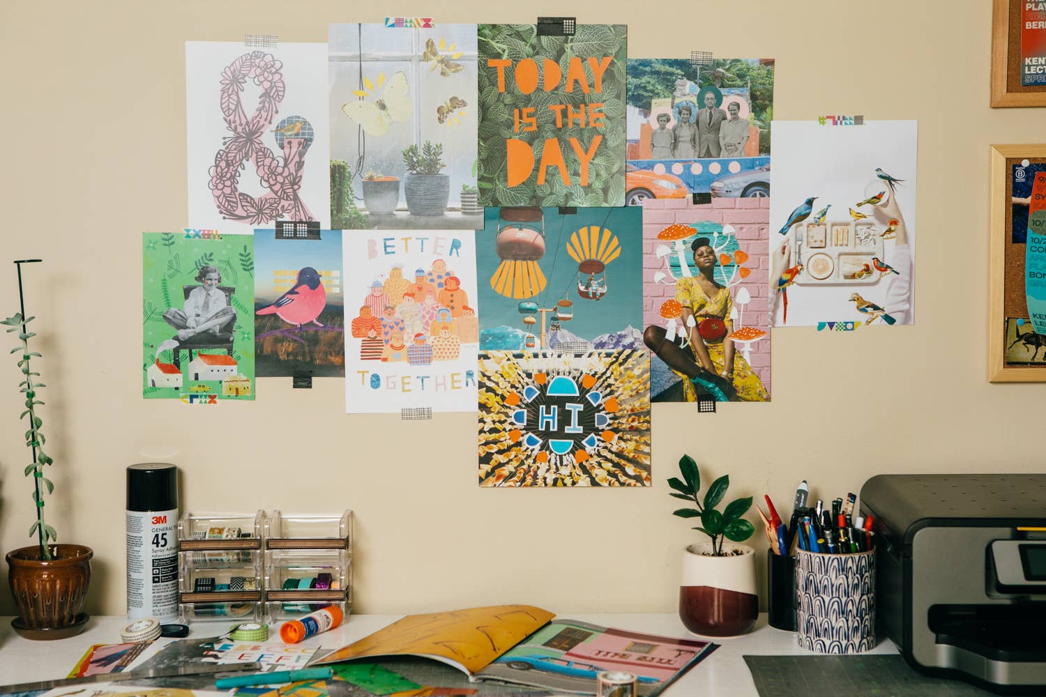 Collage Kit Magazine Vol. 1 – 120-Page Cutout Collage Craft Book by Free Period Press