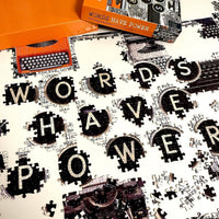 Words Have Power Puzzle – 1000 Piece Jigsaw Puzzle (27.5 x 19.5 in)