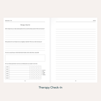 The Therapy Companion by Simple Self, Guided Therapy Journal for Session Notes, Reflection & Personal Growth