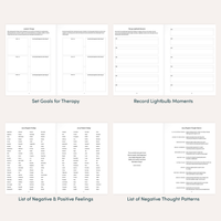 The Therapy Companion by Simple Self, Guided Therapy Journal for Session Notes, Reflection & Personal Growth