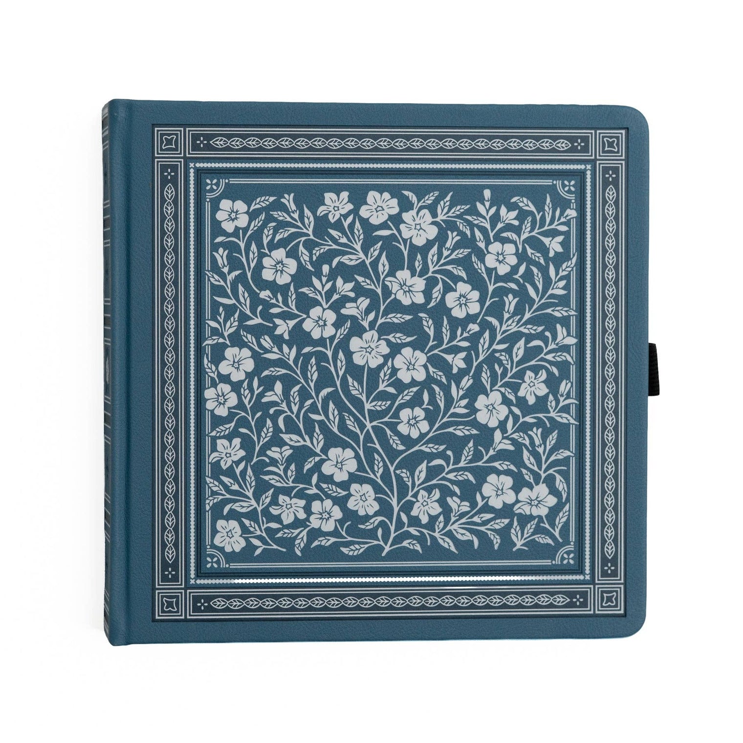 Wild Periwinkle Junk Journal Album by Archer & Olive, 8" x 8" Scrapbook Journal for Memory Keeping, Mixed Media & Creative Journaling