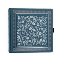 Wild Periwinkle Junk Journal Album by Archer & Olive, 8" x 8" Scrapbook Journal for Memory Keeping, Mixed Media & Creative Journaling