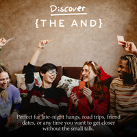 {THE AND} Friends Edition Card Game – 199 Conversation Starters for Meaningful Friendships & Deeper Connection