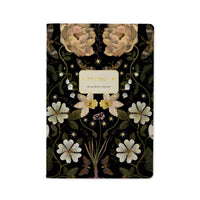 Night Garden Notebook – Ruled Journal 8.27 x 5.83 in, 40 Pages, BV by Bruno Visconti