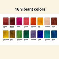 Spring Pans Watercolor Set – 16 Colors (Eco-Friendly, Handcrafted), by Viviva Colors