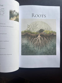 Grounded: A Nature Inspired Art Therapy Workbook for Reflection, Creativity & Emotional Wellness, Guided Art Therapy & Mindfulness Workbook