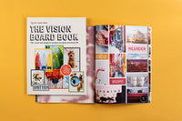 The Vision Board Book – 700+ Words & Images Vision Board Kit by Free Period Press