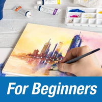 Watercolor Paint Set – 24 Tubes for Artists with Mixing Palette by Faber-Castell