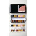 Watercolor Paint Palette 12 Colors Complexion Skin Tones 
