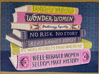 Dangerous Women Read Puzzle – 1000 Piece Jigsaw Puzzle (27.5 x 19.5 in)