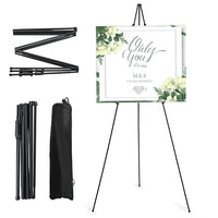 64" Sign Easel Stand – Portable Tripod Display for Signs, Posters & Canvas, by Artify