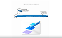 Caran d’Ache Set of 30 FIBRALO™ Fibre Pen Markers – Water-Soluble Felt Tip Pens in Metal Box