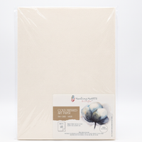 Healing Hearts & Crafts 300 GSM Cold Pressed 100% Cotton Watercolor Paper, 8.5 x 11 in, 25 Sheets