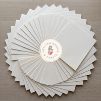 Healing Hearts & Crafts 300 GSM Cold Pressed 100% Cotton Watercolor Paper, 8.5 x 11 in, 25 Sheets