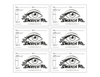 Just Swatch Me™ - Paint Swatch Card Template (Digital Downloads_ Style 02)