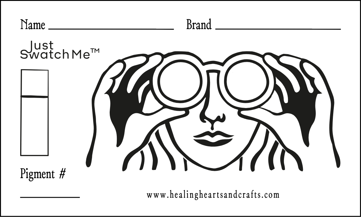 Just Swatch Me™ - Paint Swatch Card Template (Digital Downloads_ Style 01)