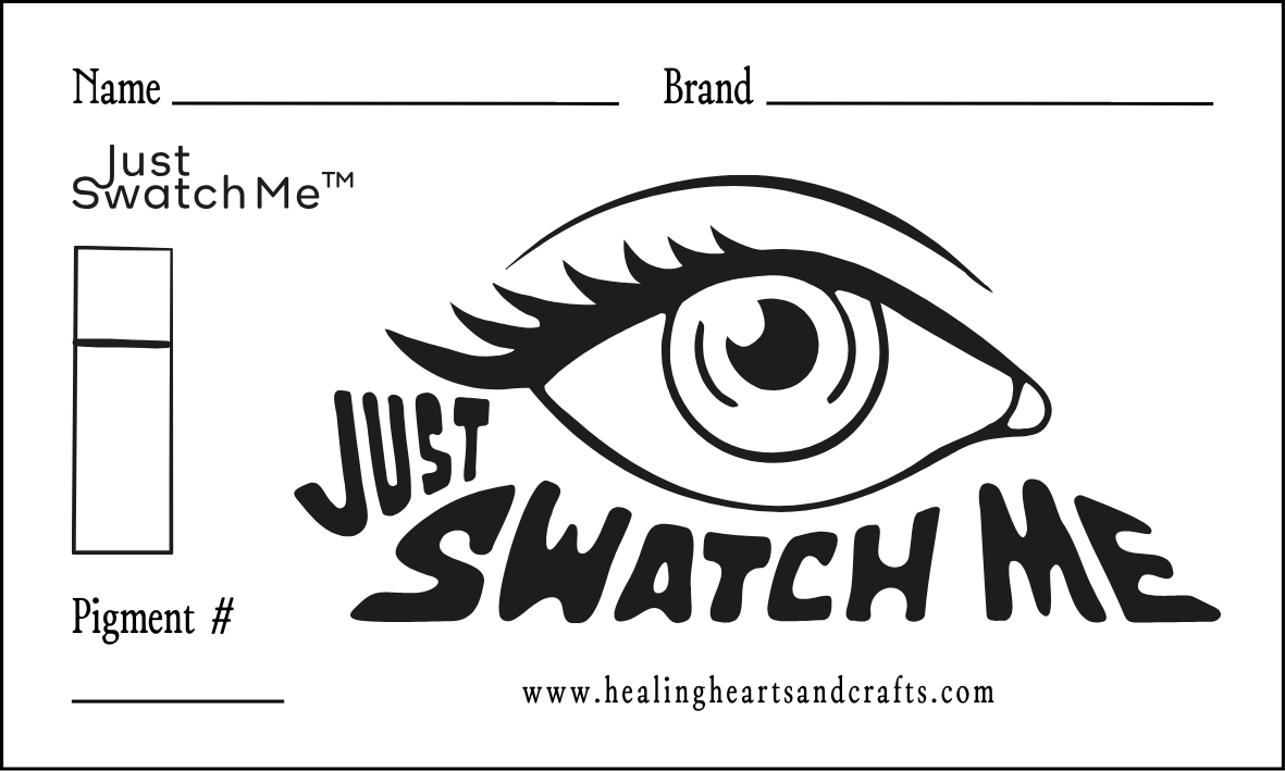 Just Swatch Me™ - Paint Swatch Card Template (Digital Downloads_ Style 02)