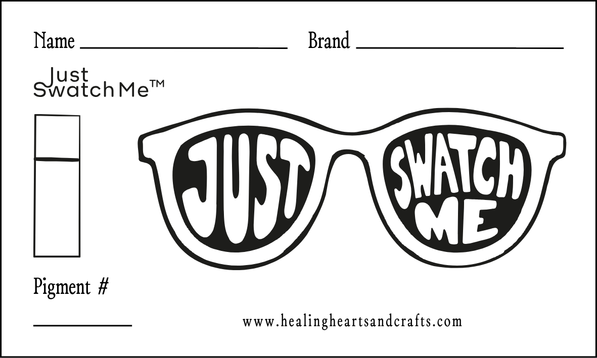 Just Swatch Me™ - Paint Swatch Card Template (Digital Downloads_ Style 04)
