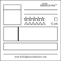 Just Swatch Me™  - Paint Swatch Card Template (Digital Downloads_ Style 10)