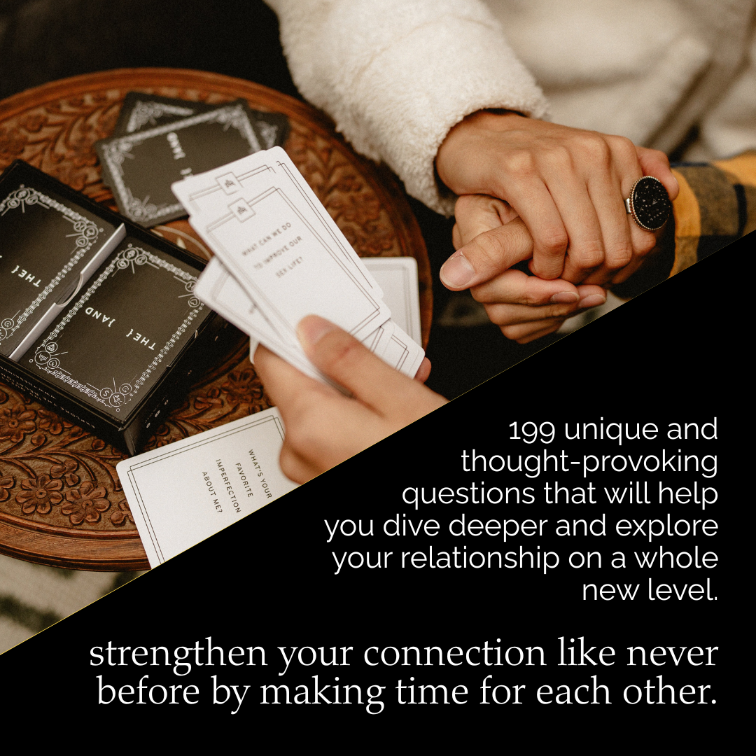 {THE AND} Couples Edition Card Game – 199 Deep Conversation Questions for Couples, Connection & Meaningful Communication