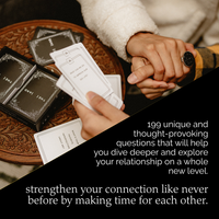{THE AND} Couples Edition Card Game – 199 Deep Conversation Questions for Couples, Connection & Meaningful Communication