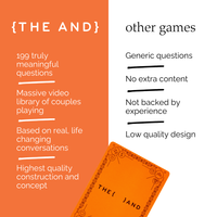 {THE AND} Friends Edition Card Game – 199 Conversation Starters for Meaningful Friendships & Deeper Connection