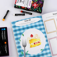 Let Your Feelings Flow 30-Day Workbook – Emotional Doodling & Creative Expression Journal