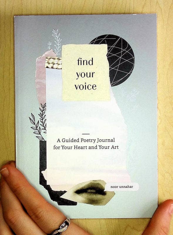 Find Your Voice: Guided Poetry Journal for Your Heart & Art – Poetry Prompt Journal