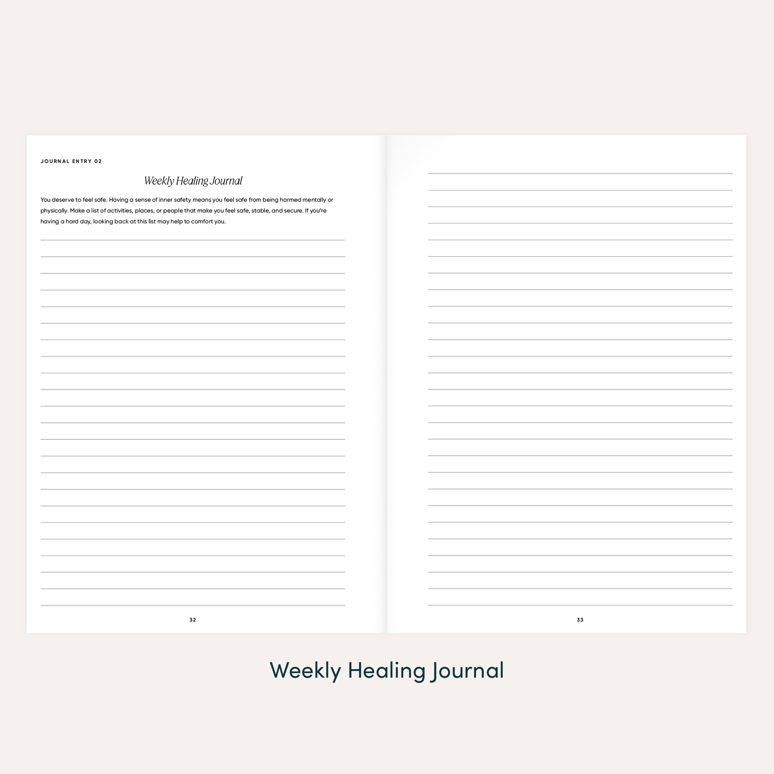 The Inner Work Journal by Simple Self, 13-Week Guided Mental Health Journal for Reflection, Self-Discovery & Personal Growth