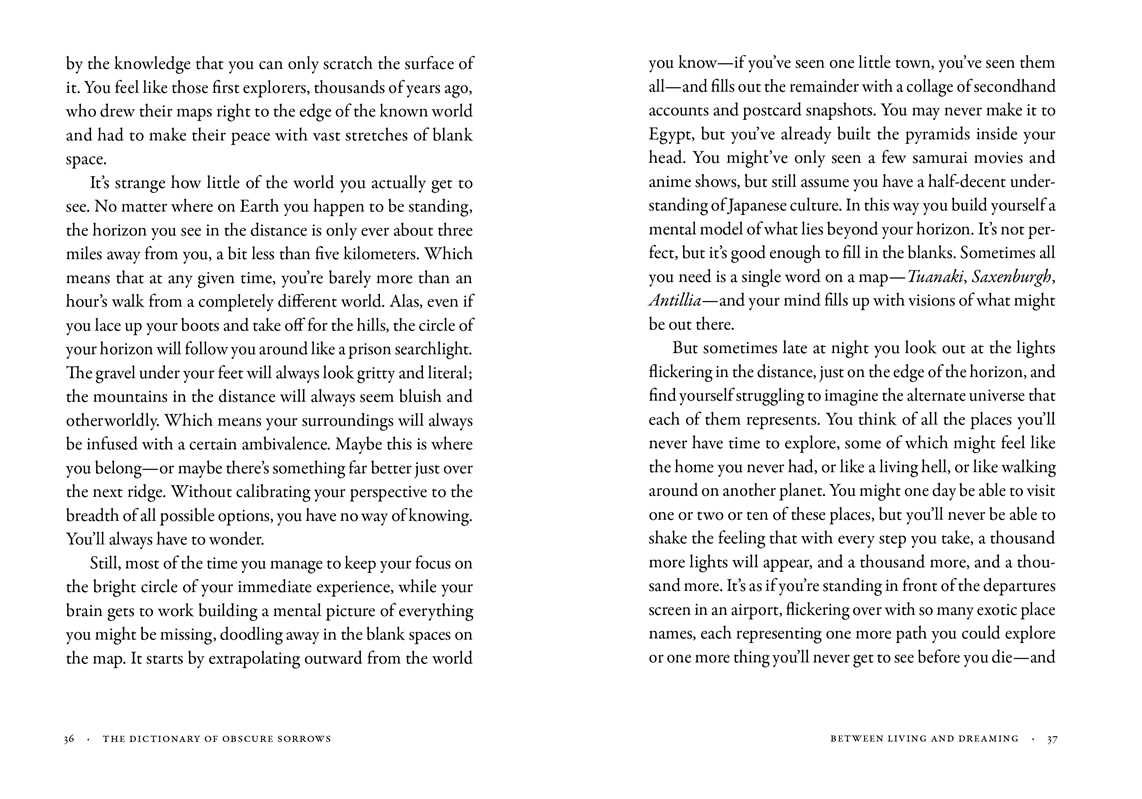 The Dictionary of Obscure Sorrows – John Koenig, Hardcover