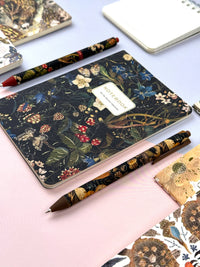 Forest Flowers Notebook – Ruled Journal 8.27 x 5.83 in, 40 Pages, BV by Bruno Visconti