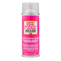 Mod Podge Super Gloss Sealer Spray 11 oz – Clear Acrylic Gloss Finish Aerosol