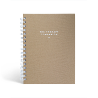 The Therapy Companion by Simple Self, Guided Therapy Journal for Session Notes, Reflection & Personal Growth
