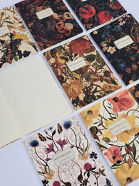Soft Petals Notebook – Ruled Journal 8.27 x 5.83 in, 40 Pages, BV by Bruno Visconti