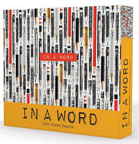In A Word Puzzle – 1000 Piece Jigsaw Puzzle (27.5 x 19.5 in)