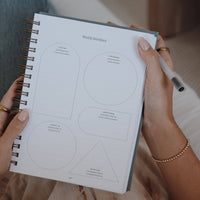 The Inner Work Journal by Simple Self, 13-Week Guided Mental Health Journal for Reflection, Self-Discovery & Personal Growth