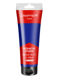 Caran d’Ache Ultramarine Gouache Paint Tube 250ml – Water-Based Gouache Paint